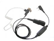 EE-1055 Clear Earpiece with Big PTT Button